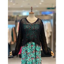 GGPX New. 네트믹스짜임 크롭니트 (GMC7KP802F)