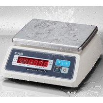 카스 SW-2W 방수저울 SW2-3EW 수산시장 식당 수산식품 LED 충전식 3kg, SW2-30EW