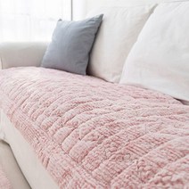 슈마켓 실비아 풀달 극세사 쇼파패드 65x240 아이보리 의자 프릴 극세사 자수 쟈가드 식탁 방석 누비 uahan6*21604017xr, 본상품선택