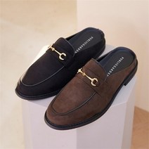 [셀러허브잡화] [라일리] Rly 남성 슬리퍼 빅사이즈 구두슬리퍼 구두 정장 로퍼