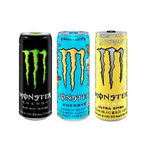 몬스터 355ml 그린+망고로코+시트라 16캔씩 총 48캔