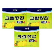 크린랲 크린장갑 100매, 4개
