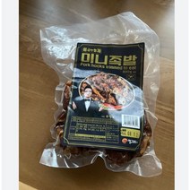 용감한족발 쫄깃쫄깃 야들야들 맛있는 국내산 미니족발 300g 발라먹는 재미도 있는 맛있는 야식 3개