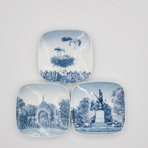 (엔틱빈티지) 로얄코펜하겐 빙앤그뢴달 B&G 미니 사각접시 4, 상품3, 1개