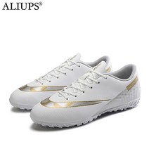 풋살화 인조잔디용 축구화LIUPS 2022 남자 축구화 성인 키즈 TF/FG 부츠 클리트 잔디 훈련 스포츠 신발 스