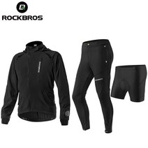 사이클복 Rockbros 사이클링 저지 세트 남성용 사이클링 의류 세트 봄 가을 사이클링 재킷 얇은 남녀 공통 방풍 야외 스포츠 슈트 자전거 의류