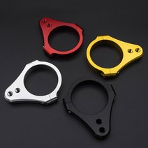 3154mm 범용 스티어링 댐퍼 브래킷 포크 클램프 지원 홀더 바이크 오토바이 레이싱 거리 ATV 전기 스쿠터 킥보드, [17] RED 50mm