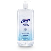 퓨렐 고급 손 세정제 상쾌 젤 깨끗한 향 1.5리터 펌프 병 1팩 5015-04, 50.70 Fl Oz (Pack of 1)