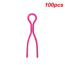 Fenrry 103050100Pcs 플라스틱 보빈 클립 와이어 스레드 홀더 보관함 주최자 퀼트 DIY 바느질 액세서리, 100PCS