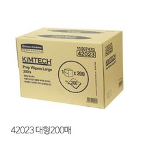 유한킴벌리 킴테크와이퍼 프랩와이퍼 대형200매 42023 기름걸레-72394EA, AC_ 본상품선택