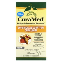 테리네추럴리 큐라메드 커큐민 200 mg 60 캡슐, 1개, 60캡슐