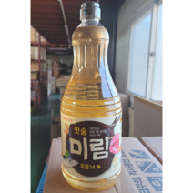 도매 업소용 롯데 미림 1.8L 6병 맛술 요리술
