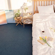 탄탄 러그 사이잘룩 네이비 150x200러그 카페트 원형러그 홈데코 전기장판 발매트 방수러그 인테리어카페트 욕실매트 주방매트 침실러그 거실카페트