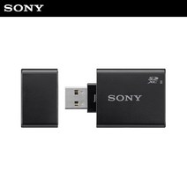 소니 공식대리점 메모리 카드리더기 MRW-S1 (SDXC UHS-Ⅱ SD USB 3.1 R300mbs W299mbs 지원), 단품