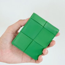 [양가죽] 메쉬 슬립 반지갑