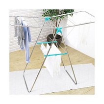 리빙코아 접이식 빨래건조대 MINT - 대, 혼합색상, 1개