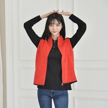 심플 폴라폴리스 조끼 (3color) 유니폼 반티 조끼