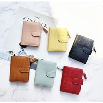 여성 반지갑 동전지갑 고급스런 악어가죽무늬 미니지갑여성지갑 여성반지갑 여자반지갑 반지갑 동전지갑 미니지갑 여성미니지갑 여성장지갑 지갑