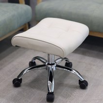 21세기트랜드 편한 클래식 중역 발받침 스툴, 클래식 발받침, 아이보리