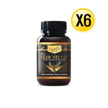 [유비바이오] 녹용 500MG 60정X6