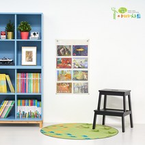 아빠차트 NS2 돌잡이 베이비올 아람명화카드 ORT 노부영 사이트워드 NIR 수납, 그린