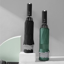 호쿠호니 거꾸로우산 튼튼한장우산 3단 자동 접이식 우산겸양산 넓은