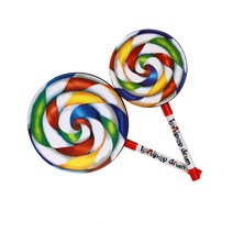 어린이집 문화센터 유치원 음악놀이 연주회용 롤리팝 드럼 정서발달