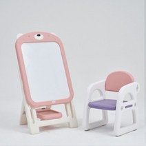 베네베네 헬로테디 자석보드 의자 세트 유아학습보드, 옐로우