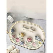 입체발매트 인테리어 빨아쓰는 3D 규조트 플라워