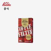 로프트샵 칼리타 101필터 40p-브라운, FREE, 브라운