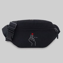 힙색 패션 가슴 메신저 가방 여성 여행 허리 화이트 그림 시리즈 어깨 Crossbody 야외 스포츠 보관, [18] 6white picture017