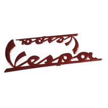 베스파 프론트 엠블럼 로고 마크 이니셜 스티커 파츠 베스파로고 베스파튜닝용품 스쿠터 메탈엠블럼, (01)GOLD 10cm
