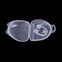 이빨 치아 수면 Bruxism 치아 연삭 가드 치열 교정기 치과 교정기 정렬 트레이너 치아 리테이너 부목 보호, 상자가있는 1pc