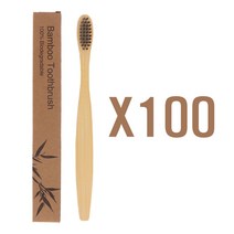 [쿠일]단체굿즈 대량구매 대나무 칫솔 블랙 100개 개별포장;생분해칫솔_에코칫솔~1907EA+V, 영화일1쿠팡1 1, 영화일1쿠팡1 본상품선택