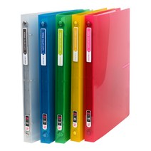 알파 비비드컬러칩 O링바인더 (A4/3공/2.5cm/PP), 상세설명 참조, 분홍
