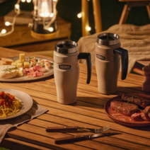 THERMOS 써모스 RODH-001K 트래블킹 텀블러, 470ml, 미드나잇블루(MNB)