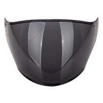 STK MT OF-504 MT-V-19 용 오토바이 헬멧 바이저 쉴드, 288x190mm, 플라스틱, 블랙