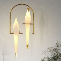 오너클랜 파로트 2등 P D 골드 LED 6W 3000K(전구색X2개)[WC43C84], 1개