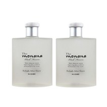 니오베 더 모나나 블랙 옴므 애프터쉐이브 스킨 140ml 남성화장품 남자, 2개