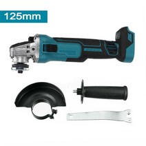 충전그라인더 에어 무선 무선 전기 브러시리스 앵글 그라인더 100/125mm 그라인딩 기계 절단 충전식 전동, 02 125mm