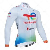 마라톤복 토탈 에너지 팀 가을 사이클링 저지 세트 통기성 긴 소매 봄 신상품 남성용 MTB 자전거 의류 정장 싸이클복 롱슬리브, 5XL, jersey 3