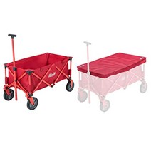 콜맨 2000021989 웨건, 웨건+테이블개, red