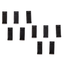 shangren 10pcs 퀵 슬립 플라스틱 버클 배낭 웨빙 스트랩 엔딩 클립 25mm