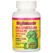 네츄럴 펙터스 마그네슘시트레이트 50mg 츄어블 60정