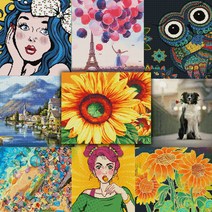 아트컴퍼니 1+1 보석십자수 프랑스자수 명화그리기 십자수 취미, D30 청매죽마