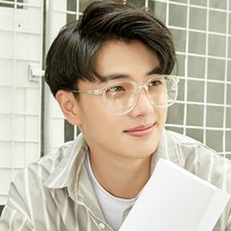 라이크미 스튜디오 LKF-9216 빈티지 패션 남녀공용 투명 뿔테안경