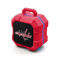 NHL 뉴저지 데빌 ShockBox LED 무선 블루투스 스피커 팀 색상, Washington Capitals
