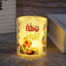 라마단 카림 Led 캔들 라이트 이드 무바라크 장식 집 이슬람 무슬림 파티용 알 피트 랜턴, 03 올리브