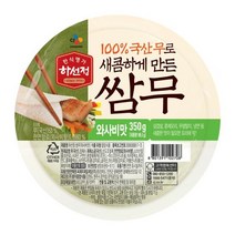 하선정 CJ 쌈무와사비맛 350g, 1개
