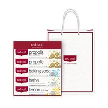 레드씰 치약 선물세트 (프로폴리스+베이킹+허브+레몬), 상세페이지 참조